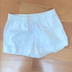 Jcrew white shorts